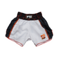 InFightStyle Retro Orange Classic Muay Thai Training Shorts| Premium Comfort + Performance