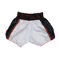 InFightStyle Retro Orange Classic Muay Thai Training Shorts| Premium Comfort + Performance